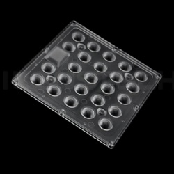 150 degree floodlight led lens for ip 67 waterproof 24in1 lens 3030 3535