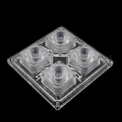 90mm 30 degree LED  street light lens SMD 7070