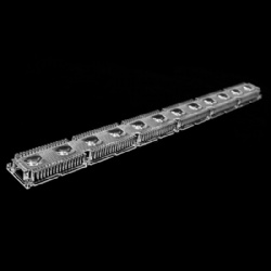 LED linear lens 10x60 degree 12in1 for 2835 3030 3535