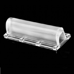 LED linear optics lens 10x90 degree 150mm 2525 3030 3535