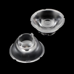 Optical COB LED lens 12 degree for indoor lighting diameter 72mm